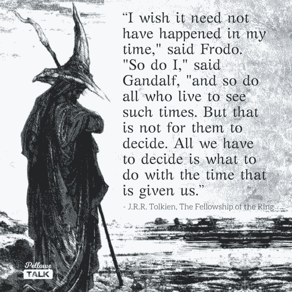 Tolkien quote image