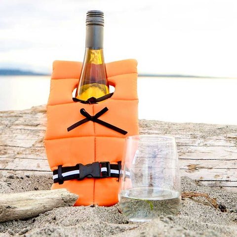 Life Preserver for Wine bottles - stocking stuffer for christmas 2016