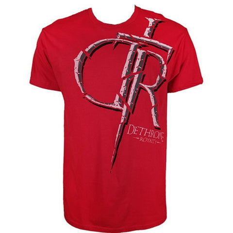 Dethrone Royalty Slashed Red T-Shirt -