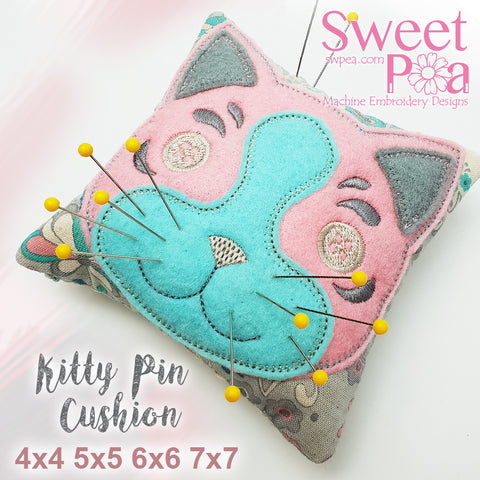 kitty pin cushion