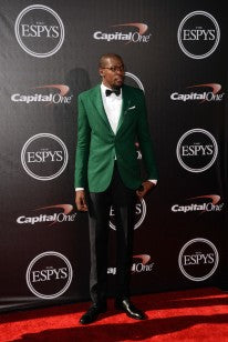 Kevin Durant in Treccani Milano shoes on Red Carpet Gala