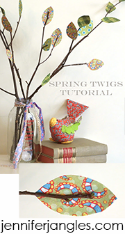 spring twigs tutorial