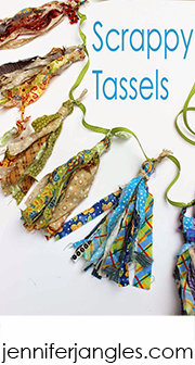 fabric tassels