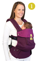 Lillebaby Complete Carrier, Position 1 Fetal Position