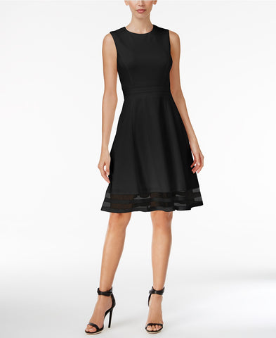 accessorize plain black dress