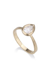 Maya Pear Cut Diamond Engagement Ring
