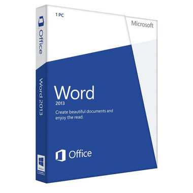 Microsoft Word 2013 Retail Pkc Nc | MyChoiceSoftware.com.