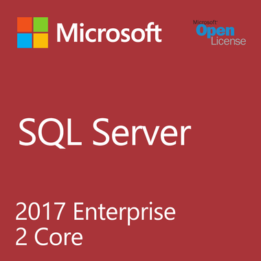 Microsoft SQL Server 2017 Enterprise 2 Core - Open License | MyChoiceSoftware.com.