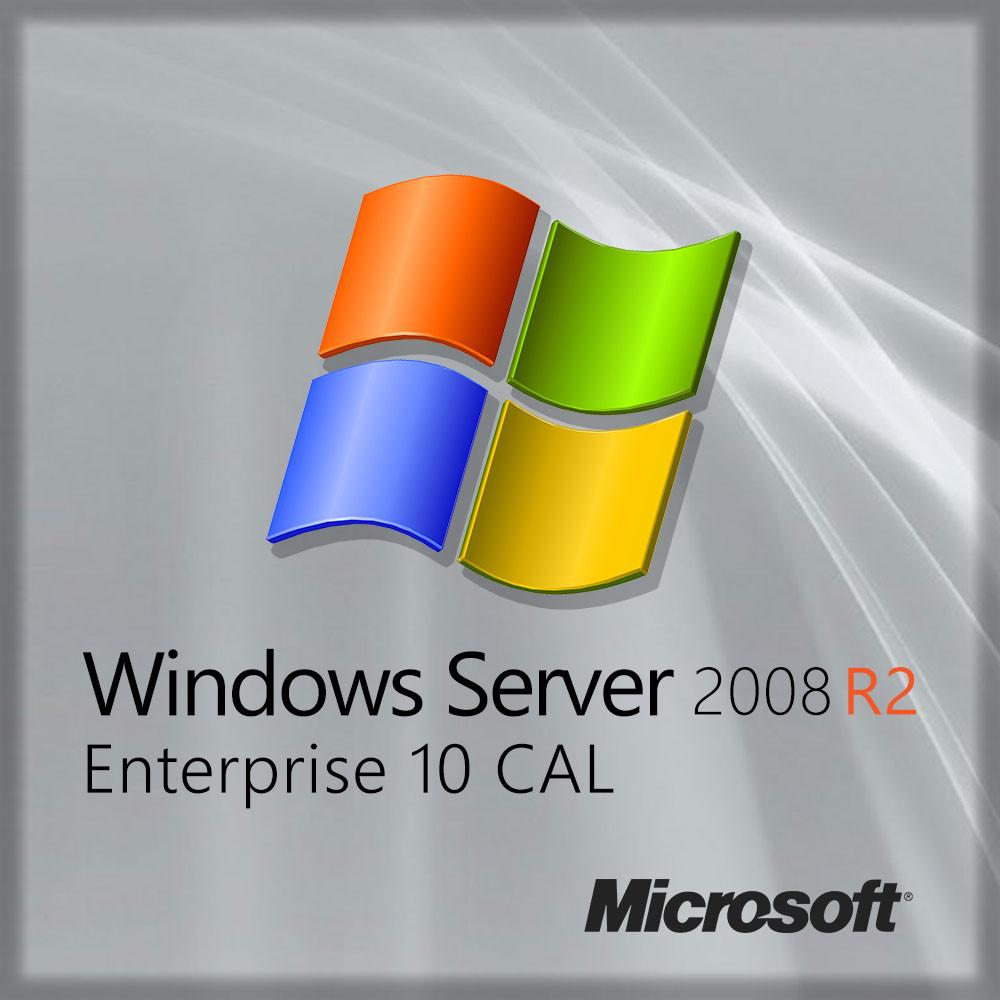 Microsoft Windows Server 2008 Enterprise R2 Sp1 10 Cal Oem Branded 5679