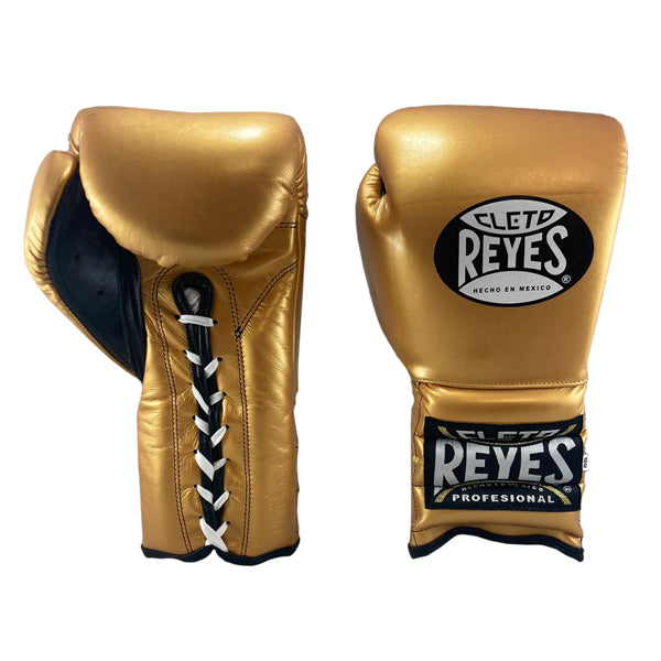 cleto reyes boxing gloves gold