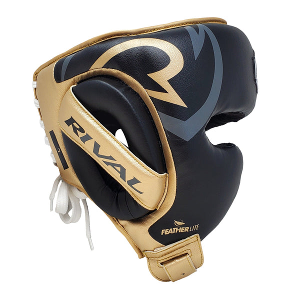 Rival Boxing RHG100 Professional Headgear Black/Gold