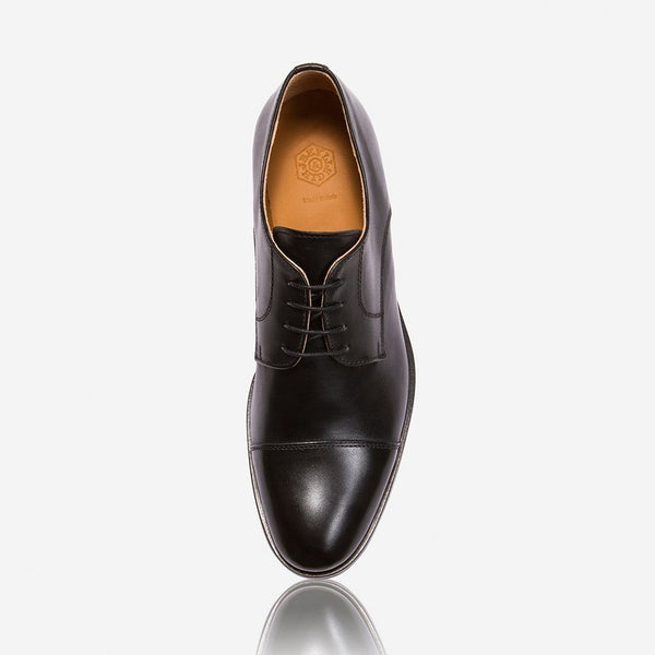 Milan Genuine Leather Shoes, Black - Jekyll and Hide SA