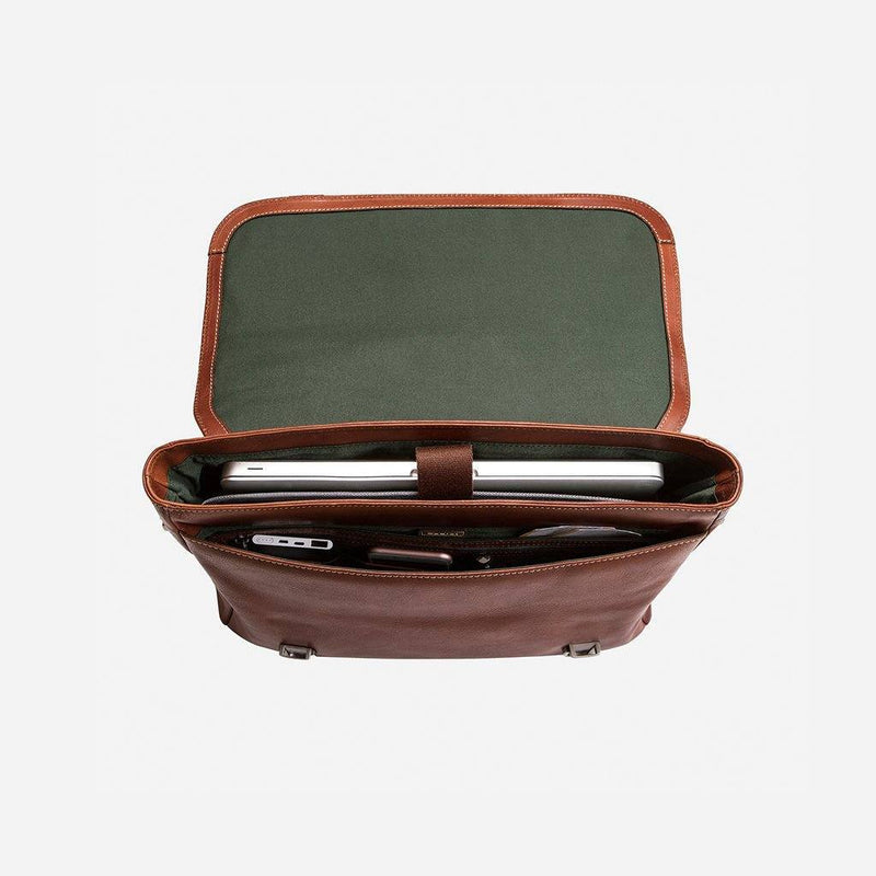 Double Buckle Laptop Briefcase - Jekyll and Hide SA