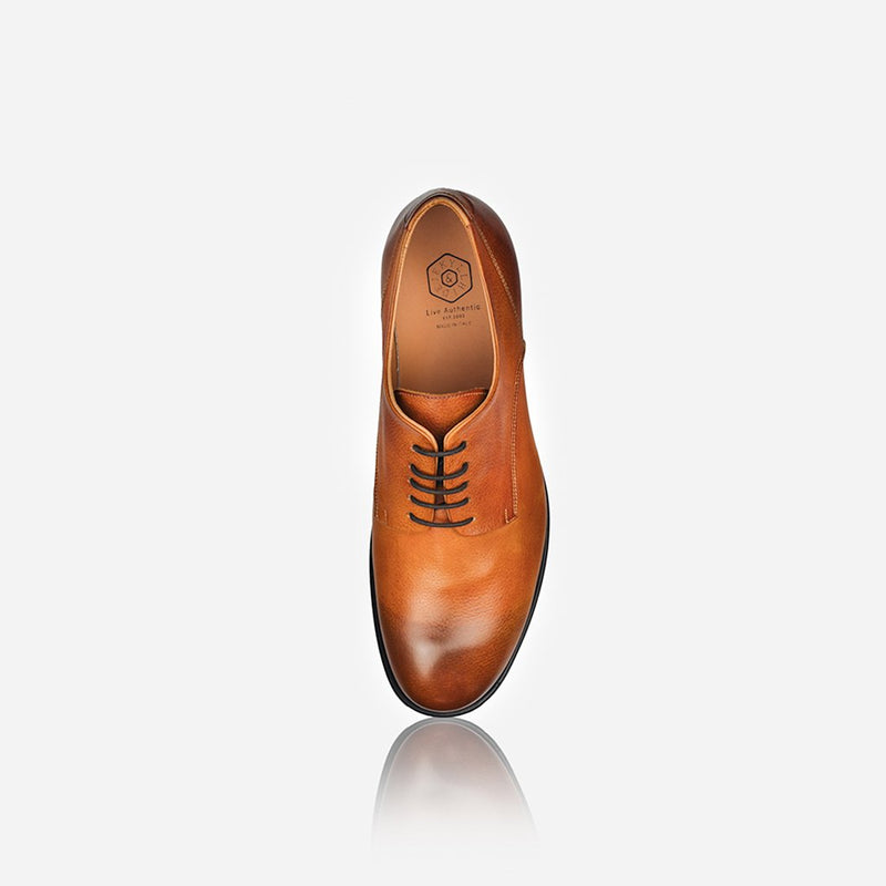 Men's Leather Lace Up Shoe, Tan - Jekyll and Hide SA