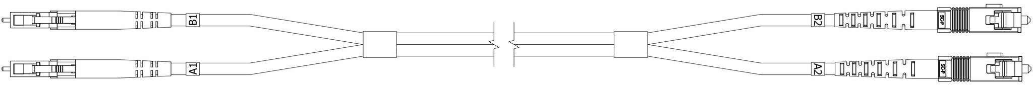 LC AND SC Fiber patch cables