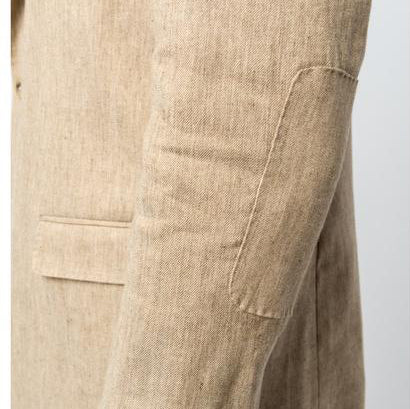 Sutton Cotton & Linen Jacket: Camel