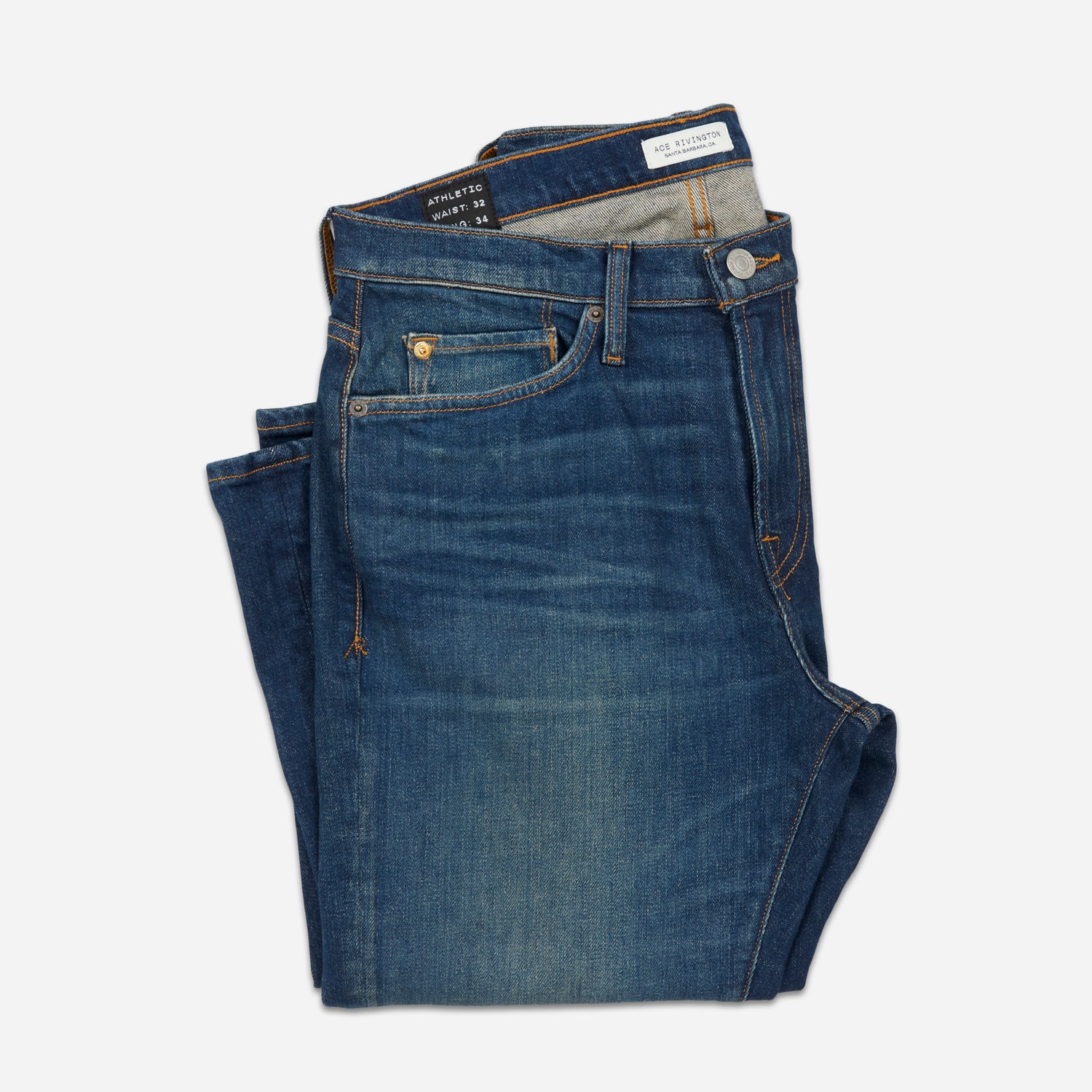 Premisse Maak los bericht Men's Designer Athletic Taper Jeans | Dirty Vintage Wash – Ace Rivington