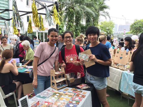 Etsy Made Local Singapore 2017 hanakrafts customers