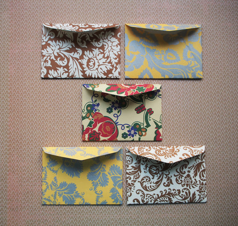 Luxury baroque money envelopes