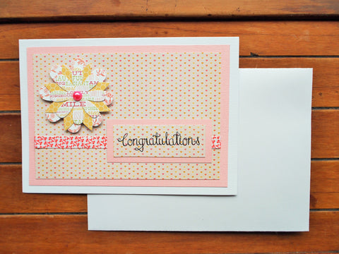 Congratulations baby shower card