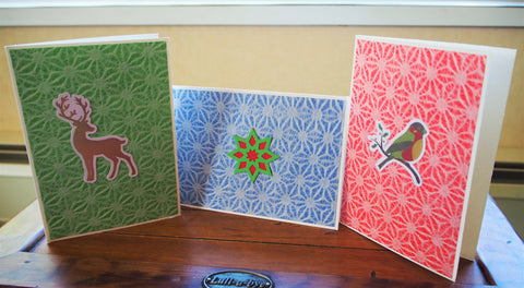 Origami paper cards