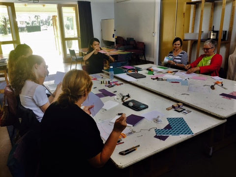 introduction to bookbinding by hanakrafts at arts village rotorua