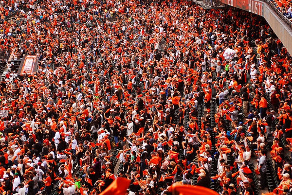 San Francisco Giants Orange Friday Fans