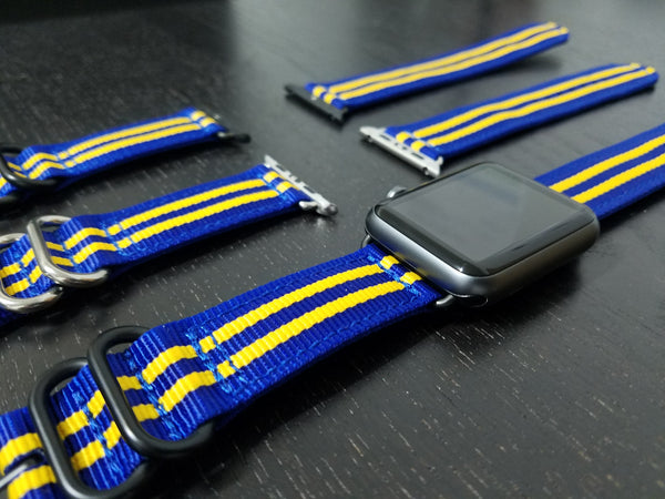 Warriors Inspired Nylon Watch Band