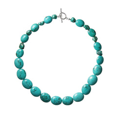 Turquoise gemstone necklace