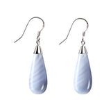 Blue Lace Agate Drop Earrings