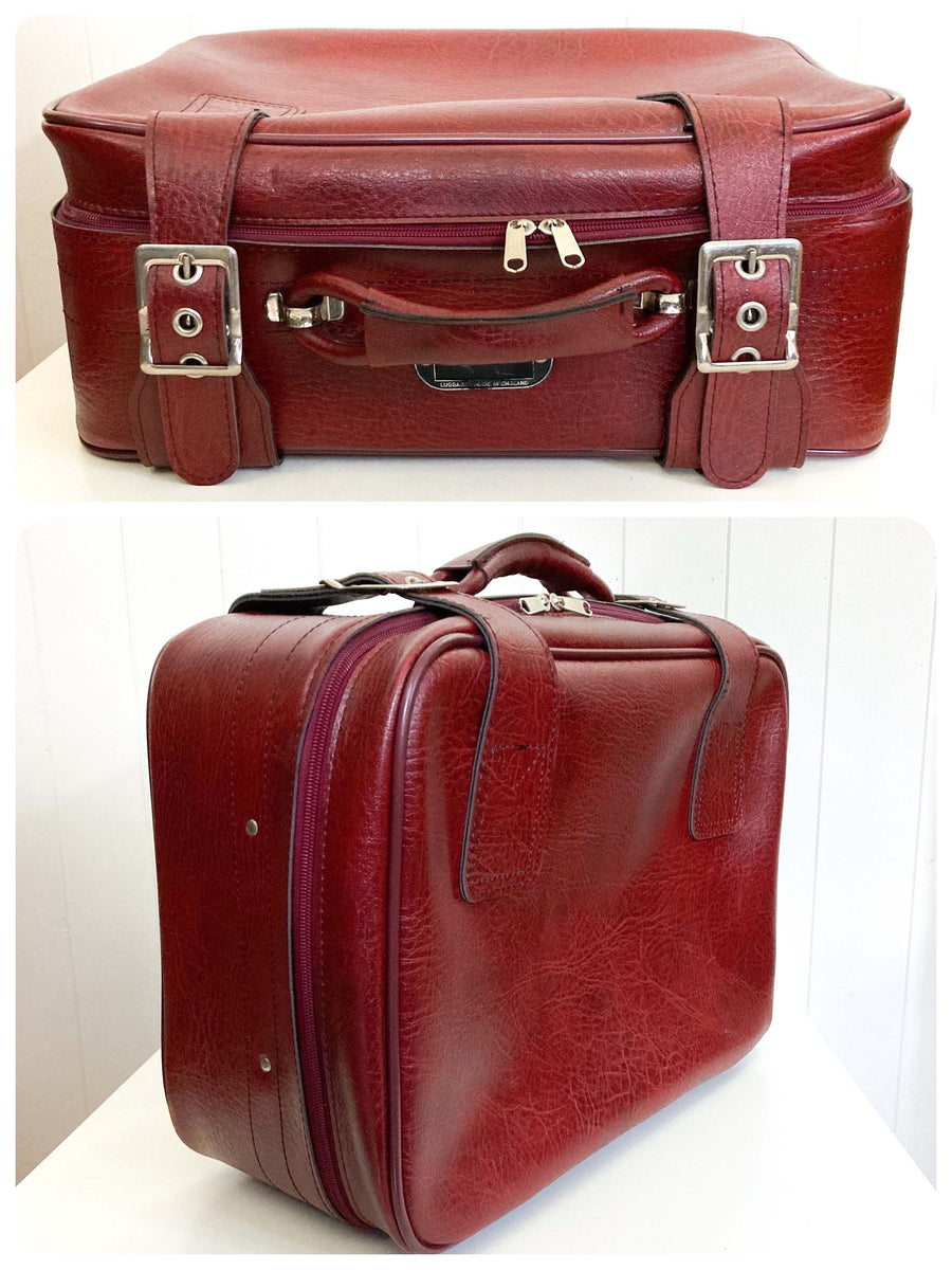 vintage constellation luggage