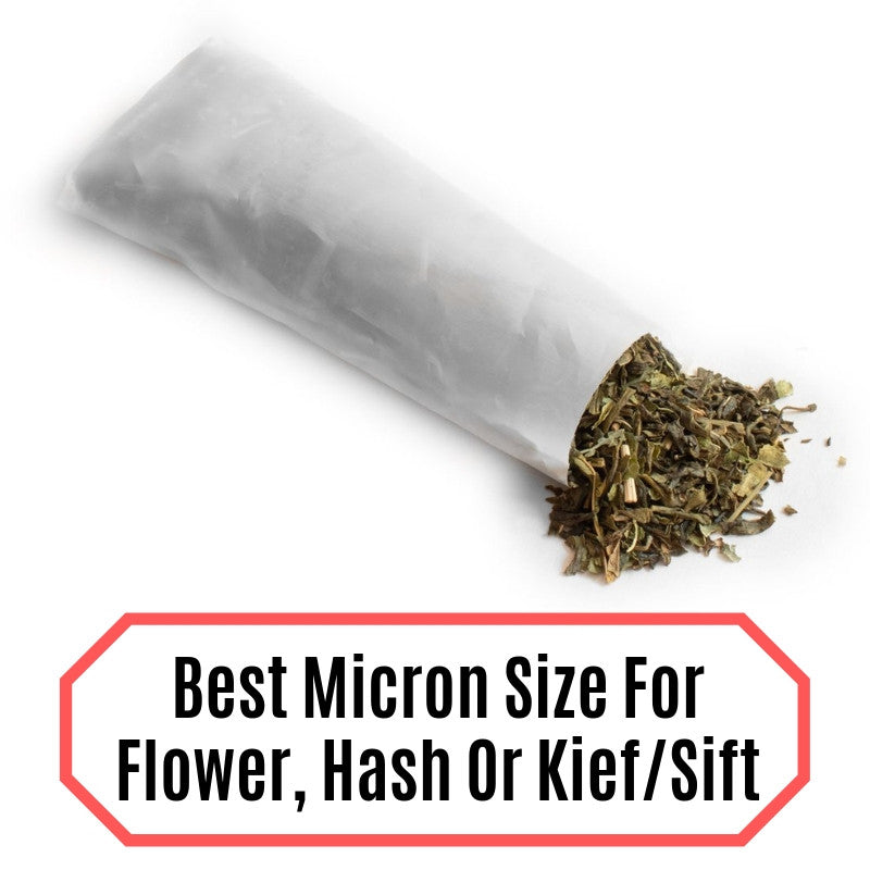 Best Micron Count For Flower, Hash or Kief