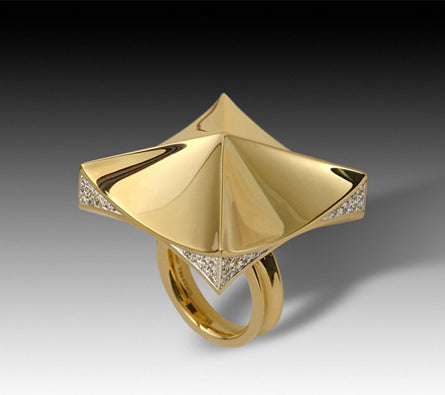 Diana Vincent Pyramid Ring