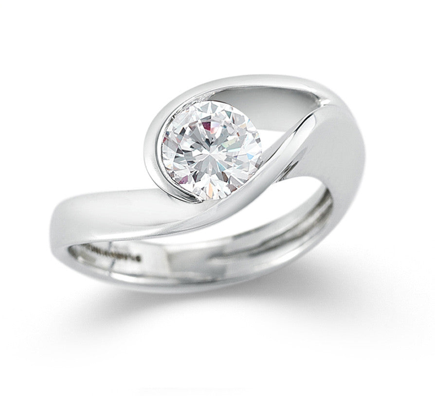 Contour Diamond ring