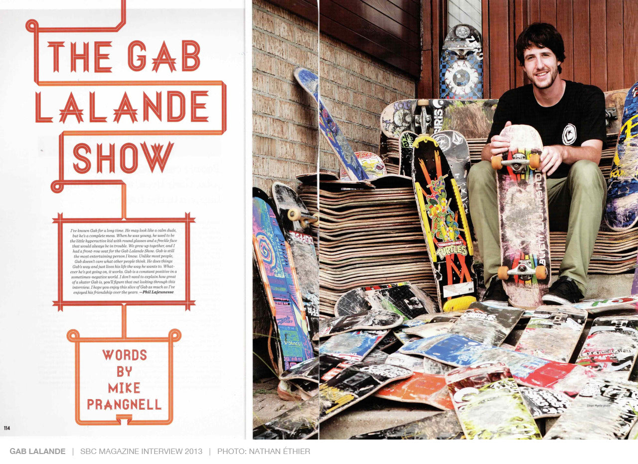 Gab Lalande - SBC Mag 2013