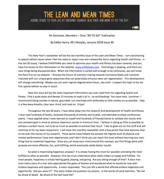 The Lean and Mean Times - ISsue 30