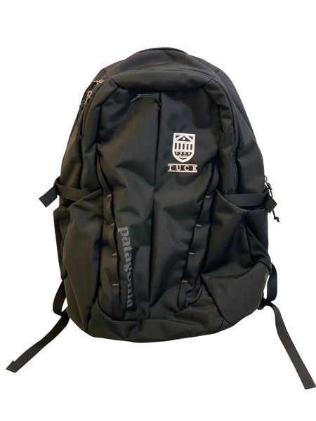 white patagonia backpack