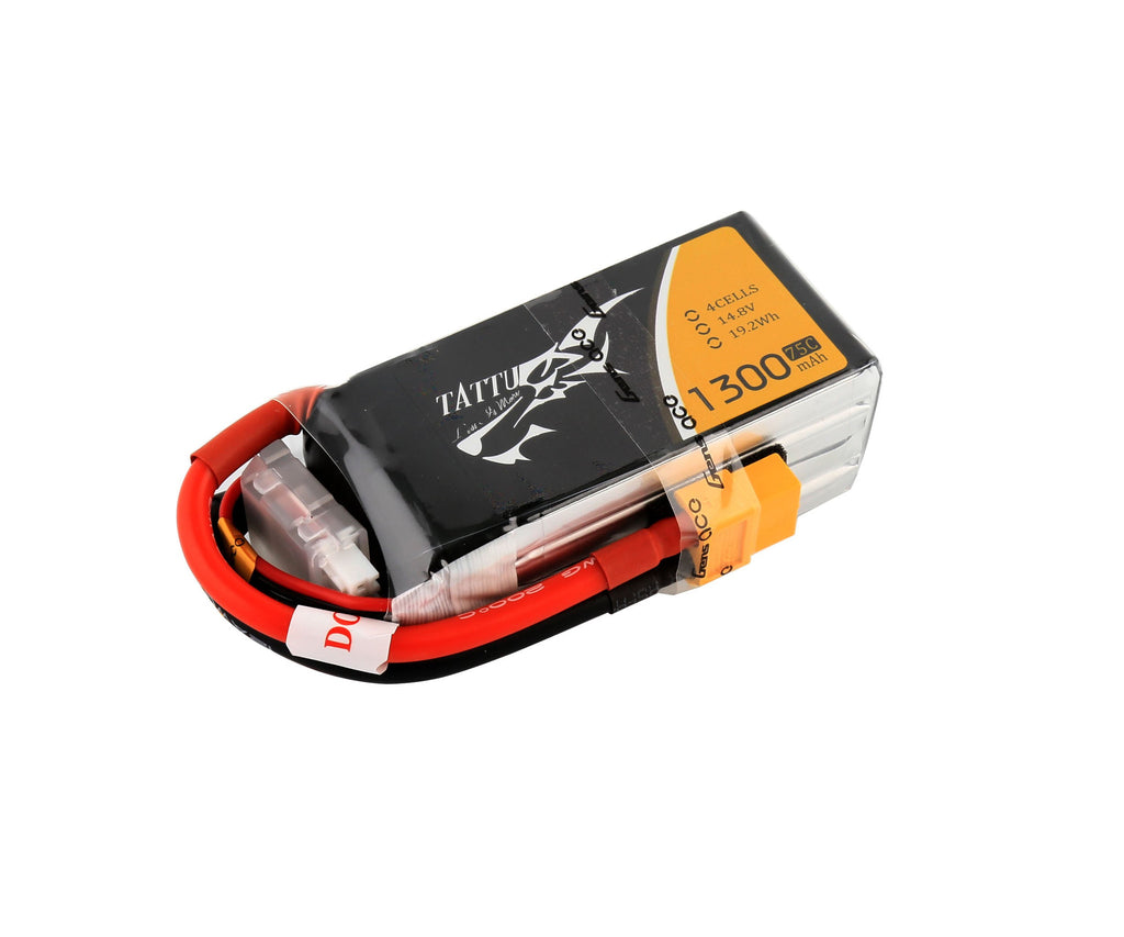 Home › LiPo Batteries › TATTU 1300mAh 11.1V 75C 3S1P LiPo