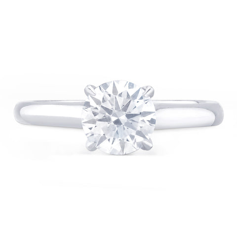 Monte Carlo - J Finger Size, platinum Metal, 0.37 Ct Diamond (93111198)