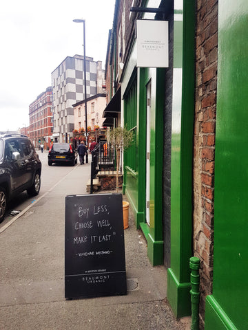 The Beaumont Organic Store at 49 Hilton Street, Manchester.