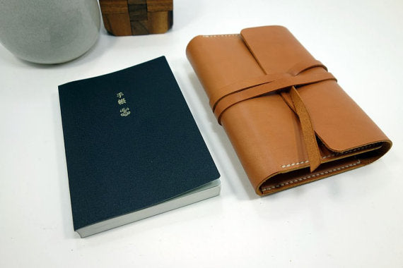 Leather Cover for an A6 Hobonichi Cover