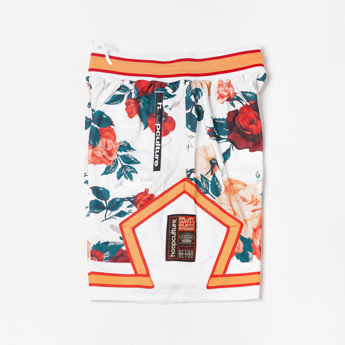 laid back US Mail Basket Style Shorts - ショートパンツ