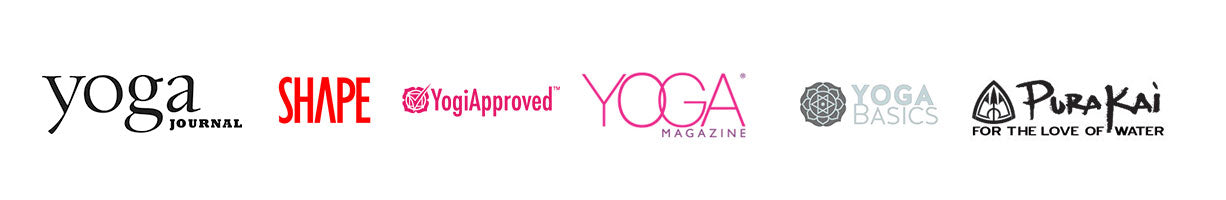 As seen in Yoga Journal, Fit Yoga, Mantra Magazine, Shape Magazine, Yogiapproved