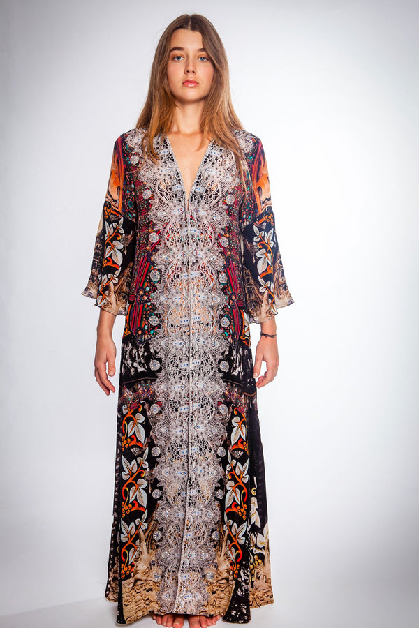 Enchanted Long Jacket W Split Sleeves