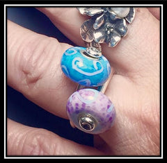 Trollbeads Change Ring with Trollstones