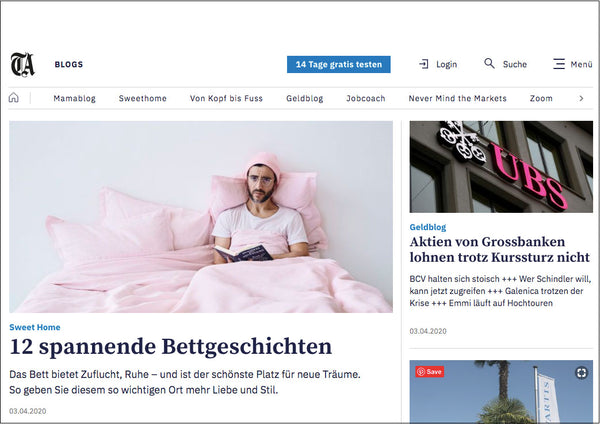 sweet home tages anzeiger