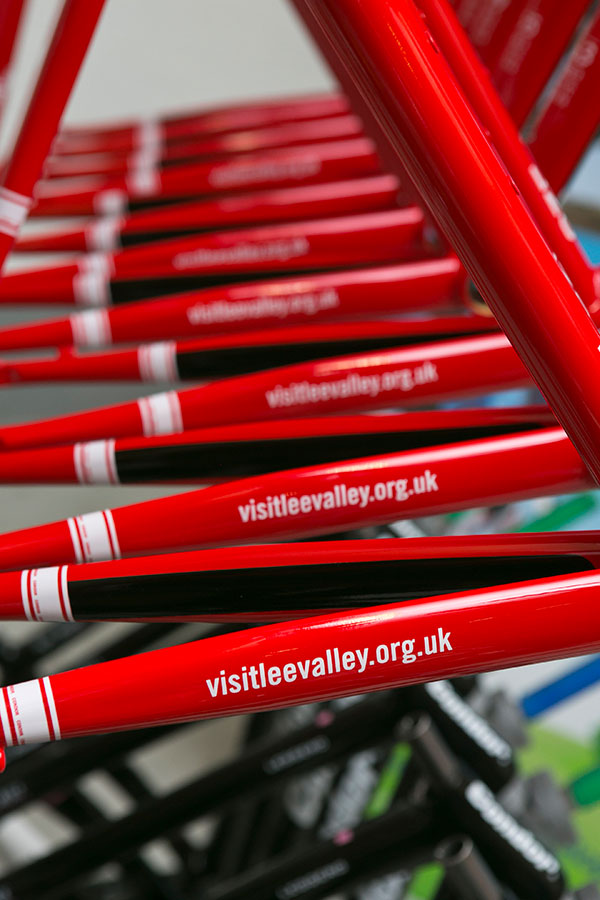 Condor frames for Velopark