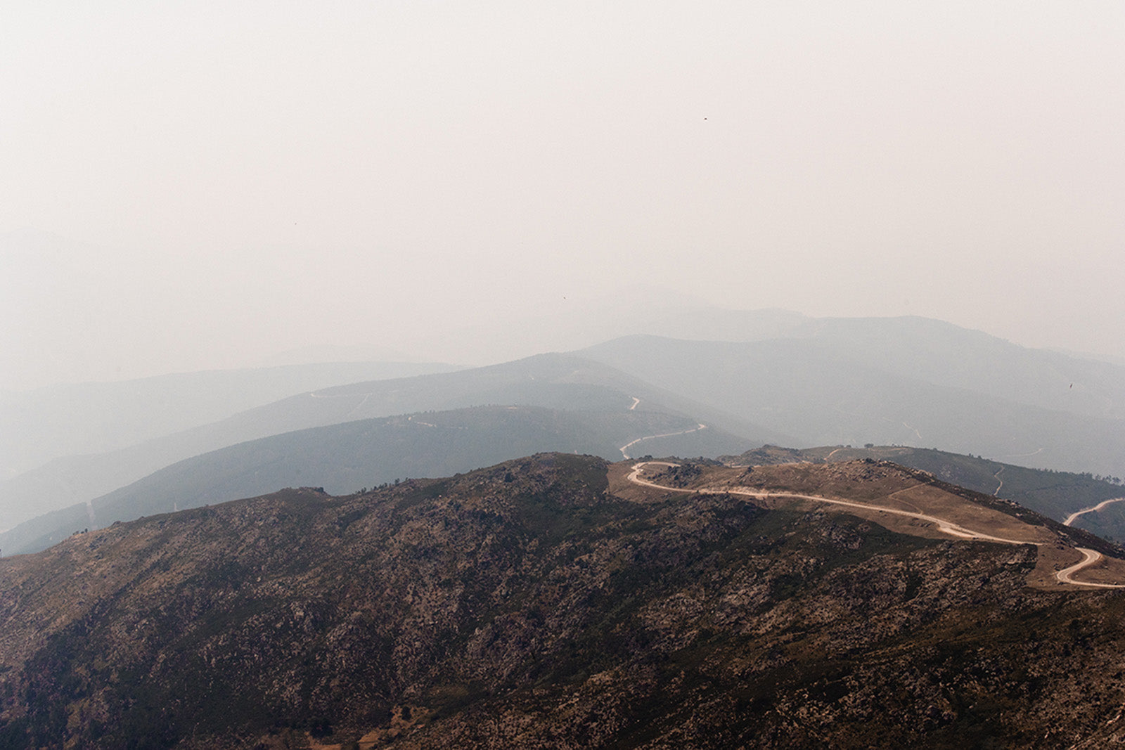 View from climb in Serra de Estrela National Park