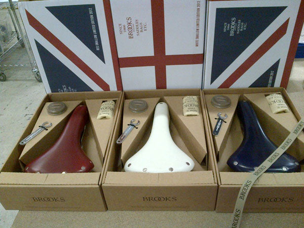 Brooks Swallow Union Jack saddles