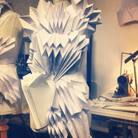 Georgia Hardinge paper sculpture